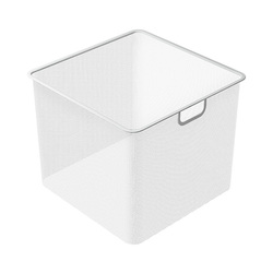 Корзина мелкосетчатая GBM 45х30 белая